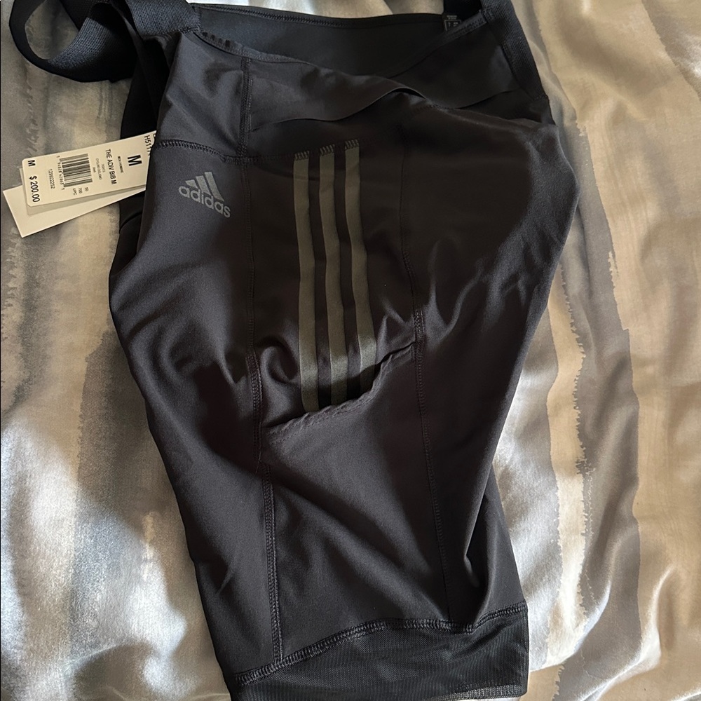 Adidas Primegreen Men’s Cycling Tights Performance Bib Shorts w/ Mesh Straps Med - Picture 3 of 6